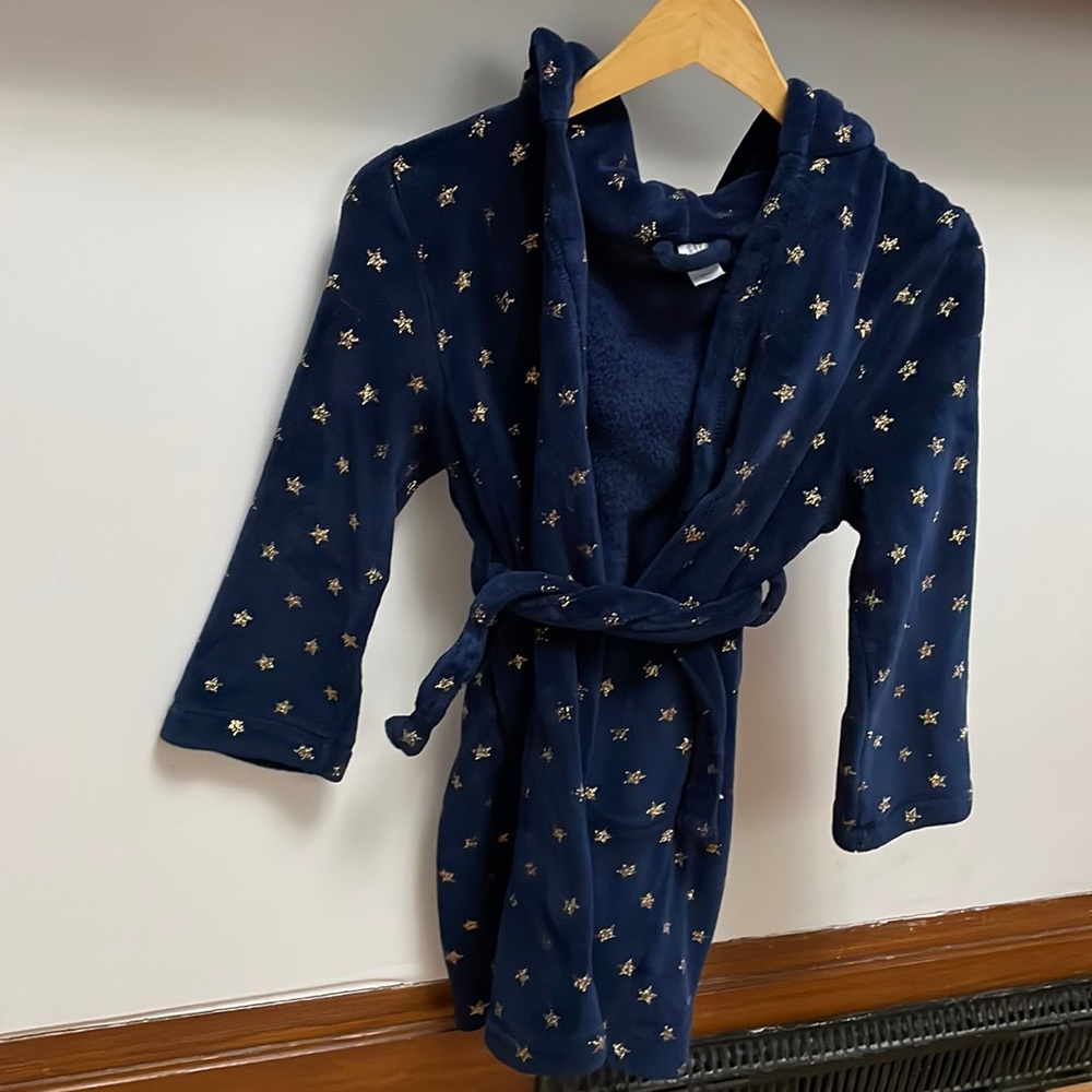 Chenille sparkle star robe